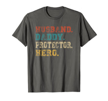 Ladda upp bild till gallerivisning, Husband Daddy Protector Hero Shirt Fathers Day Gift Dad Son T-Shirt 44384
