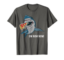 Ladda upp bild till gallerivisning, Funny shirts V-neck Tank top Hoodie sweatshirt usa uk au ca gifts for Great white shark eating pizza t-shirt for shark fans 2662500
