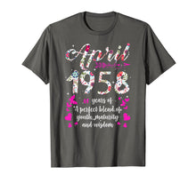 Ladda upp bild till gallerivisning, Funny shirts V-neck Tank top Hoodie sweatshirt usa uk au ca gifts for April 1958 T Shirt 61st Birthday Gift 61 Years Old Shirt 2769183
