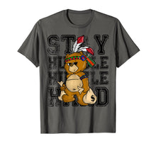 Ladda upp bild till gallerivisning, Funny shirts V-neck Tank top Hoodie sweatshirt usa uk au ca gifts for Stay Humble Hustle Hard Shirt - Native American Bear 1799866
