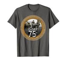 Ladda upp bild till gallerivisning, WWII D-Day 75th Anniversary T Shirt Utah Beach Rescue Tee 77028
