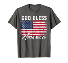 Ladda upp bild till gallerivisning, God Bless America USA Flag 4th of July Patriotic T-Shirt 283015
