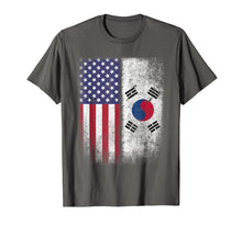 Ladda upp bild till gallerivisning, Funny shirts V-neck Tank top Hoodie sweatshirt usa uk au ca gifts for South Korean American Flag T-shirt Korea Usa America Gift 964564
