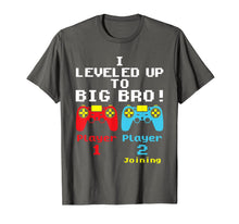 Ladda upp bild till gallerivisning, Leveled Up to Big Brother Pregnancy Announcement TShirt488106
