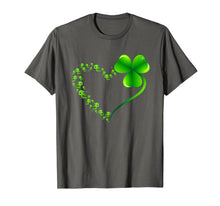 Ladda upp bild till gallerivisning, Turtle Heart Leaf Irish St. Patrick Day Clover Heart TShirt257342
