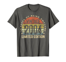 Ladda upp bild till gallerivisning, 16 Year Old Gifts Vintage 2004 Limited Edition 16th Birthday T-Shirt-85738
