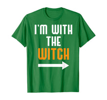 Ladda upp bild till gallerivisning, I'm With The Witch Shirt Funny Halloween Couple Costume Gift 58999
