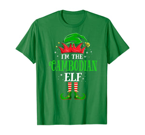 Funny shirts V-neck Tank top Hoodie sweatshirt usa uk au ca gifts for Cambodian Elf Matching Family Group Christmas Gifts T-Shirt 724031