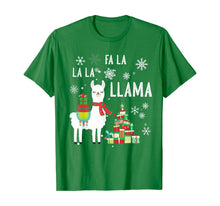 Ladda upp bild till gallerivisning, Funny shirts V-neck Tank top Hoodie sweatshirt usa uk au ca gifts for FA LA LA LLAMA Santa Shirt Christmas Funny Gift Xmas T-Shirt 190849
