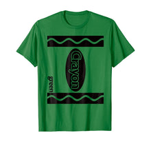 Ladda upp bild till gallerivisning, Green Crayon Box Halloween Costume Couple Group T-Shirt 7774

