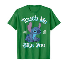 Ladda upp bild till gallerivisning, Stitch Touch Me And I Will Bite You Shirt For Fans 57995
