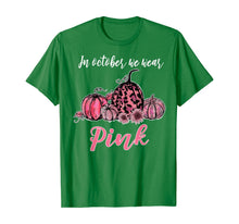 Ladda upp bild till gallerivisning, In October We Wear Pink Pumpkin Breast Cancer Awareness T-Shirt 87042

