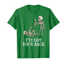 Ladda upp bild till gallerivisning, Skeleton I've got your back   T-Shirt 279646
