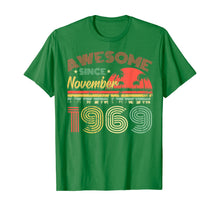 Ladda upp bild till gallerivisning, Awesome Since November 1969 50th Birthday Gifts 50 Years Old T-Shirt 371530
