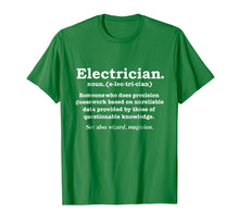 Ladda upp bild till gallerivisning, Funny shirts V-neck Tank top Hoodie sweatshirt usa uk au ca gifts for Funny Electrician Definition T-shirt Electrical engineer 226739
