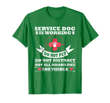 Ladda upp bild till gallerivisning, Funny shirts V-neck Tank top Hoodie sweatshirt usa uk au ca gifts for Service Dog Is Working Do Not Pet Do Not Distract Not SHIRT 1214079
