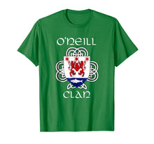 Ladda upp bild till gallerivisning, O'Neill Family Crest Coat of Arms T Shirt 1058400
