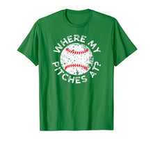 Ladda upp bild till gallerivisning, Funny Baseball Where My Pitches At T Shirt 767707
