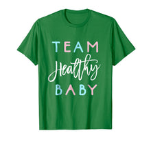 Ladda upp bild till gallerivisning, Team Healthy Baby Shirt Gender Reveal Shower Boy or Girl Tee 548427

