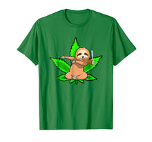 Ladda upp bild till gallerivisning, Funny shirts V-neck Tank top Hoodie sweatshirt usa uk au ca gifts for Dab Sloth With A Blunt Gifts Tee T Shirt 2850789
