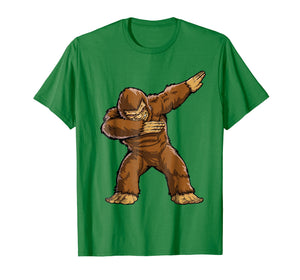 Bigfoot Sasquatch Dabbing T Shirt Funny Dab Monster Gifts