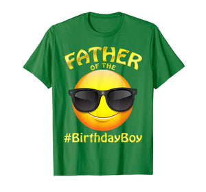 Funny shirts V-neck Tank top Hoodie sweatshirt usa uk au ca gifts for Father Of The Birthday Boy Emoji Shirt Gifts Cute Party 2555093