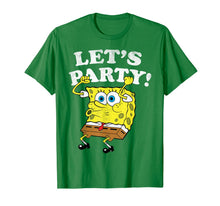 Ladda upp bild till gallerivisning, Spongebob Squarepants Lets Party T-Shirt 80402
