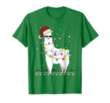 Ladda upp bild till gallerivisning, Funny shirts V-neck Tank top Hoodie sweatshirt usa uk au ca gifts for Christmas Llama Santa Hat Ugly Xmas Tree Alpaca Shirt 1144955

