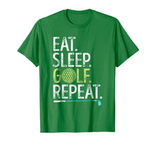 Ladda upp bild till gallerivisning, Eat Sleep Golf Repeat T Shirt Golfing Golfer Men Women Kids
