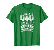 Ladda upp bild till gallerivisning, Funny shirts V-neck Tank top Hoodie sweatshirt usa uk au ca gifts for Swim Run Bike Triathlete Gift T-Shirt / Triathlon Dad 1877754

