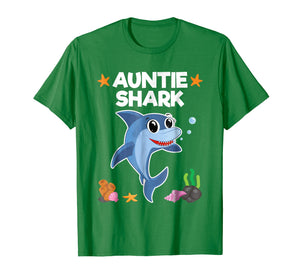 Funny shirts V-neck Tank top Hoodie sweatshirt usa uk au ca gifts for Auntie Shark Shirt Aunt T-Shirt Birthday Gifts 1887598