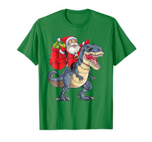 Ladda upp bild till gallerivisning, Funny shirts V-neck Tank top Hoodie sweatshirt usa uk au ca gifts for Dinosaur Christmas Shirt Boys Santa T rex Kids Xmas Gifts 1967522
