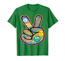 Ladda upp bild till gallerivisning, Funny shirts V-neck Tank top Hoodie sweatshirt usa uk au ca gifts for Trippy Peace Sign T-Shirt 2023367
