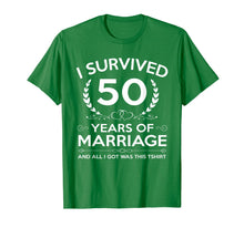 Ladda upp bild till gallerivisning, 50th Wedding Anniversary Gifts Couples Husband Wife 50 Years T-Shirt-439990
