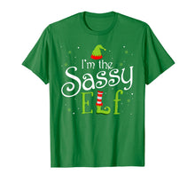 Ladda upp bild till gallerivisning, I'm The Sassy Elf Matching Family Group Christmas Funny Xmas T-Shirt 209418
