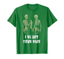 Ladda upp bild till gallerivisning, Funny Halloween I've Got you Back Funny Halloween Skeleton T-Shirt 918659
