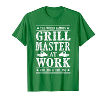 Ladda upp bild till gallerivisning, Grill Master Barbecue BBQ Smoker Grillin Dad Grandpa Gifts TShirt875697
