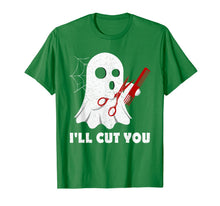 Ladda upp bild till gallerivisning, Halloween Boo Ghost Hairstylist Gift I'll Cut You Costume  T-Shirt 97194
