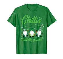 Ladda upp bild till gallerivisning, Chillin With My Gnomies Plaid St Patricks Day Gifts T-Shirt-5896071
