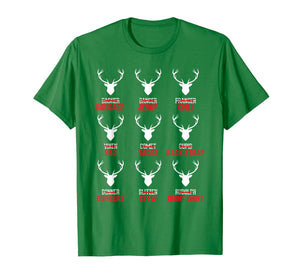 Funny shirts V-neck Tank top Hoodie sweatshirt usa uk au ca gifts for Funny Christmas Reindeer Hunter Deer Meat Hunting Gifts T-Shirt 180025