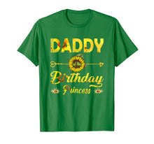 Ladda upp bild till gallerivisning, Daddy Of The Birthday Princess Shirt Dad Sunflower Gifts T-Shirt-1281765
