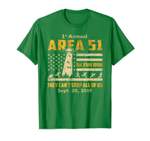 Ladda upp bild till gallerivisning, 1st Annual Area 51 5k Fun Run They Can't Stop All of Us T-Shirt 341516
