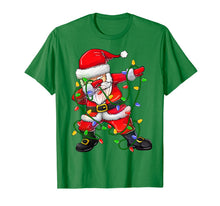 Ladda upp bild till gallerivisning, Dabbing Santa Shirt for Boys Girls Christmas Tree Lights T-Shirt-250715
