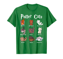 Ladda upp bild till gallerivisning, Potter Cats Cute Harry Pawter Kitten Pajama gift for Her T-Shirt-434251
