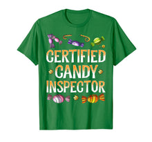 Ladda upp bild till gallerivisning, Certified Candy Inspector Shirt Funny Halloween Costume T-Shirt 301205
