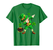 Ladda upp bild till gallerivisning, Funny Dabbing Leprechaun Saint Patrick&#39;s Day Shamrock Gifts TShirt291473
