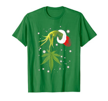 Ladda upp bild till gallerivisning, Funny shirts V-neck Tank top Hoodie sweatshirt usa uk au ca gifts for G.rinch Hand Weed Christmas Gift T-Shirt 219343
