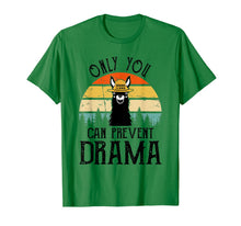 Ladda upp bild till gallerivisning, Only You Can Prevent Drama Llama Camping Vintage Funny Gift T-Shirt 466448
