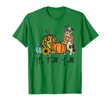 Ladda upp bild till gallerivisning, It's Fall Y'all Aussie Dog Leopard Pumpkin Falling Dog T-Shirt 343713
