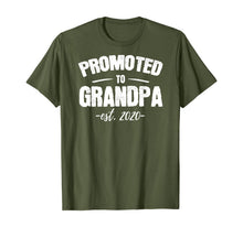 Ladda upp bild till gallerivisning, Funny shirts V-neck Tank top Hoodie sweatshirt usa uk au ca gifts for Promoted to Grandpa 2020 New Grandfather to be Gift Baby T-Shirt 127975
